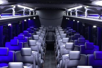 Montebello Charter Bus Interior