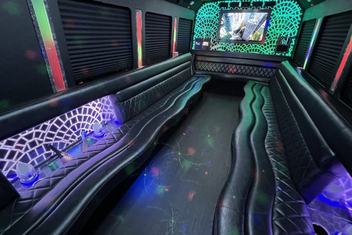 Montebello Limo Bus Interior