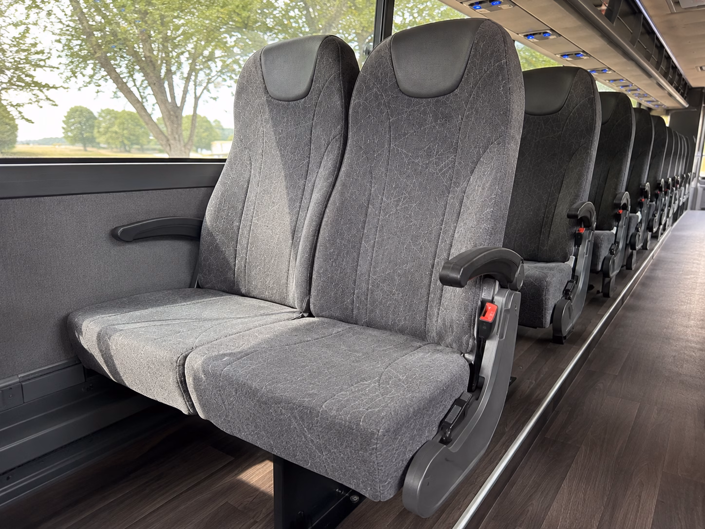 montebello wedding transportation onboard seating